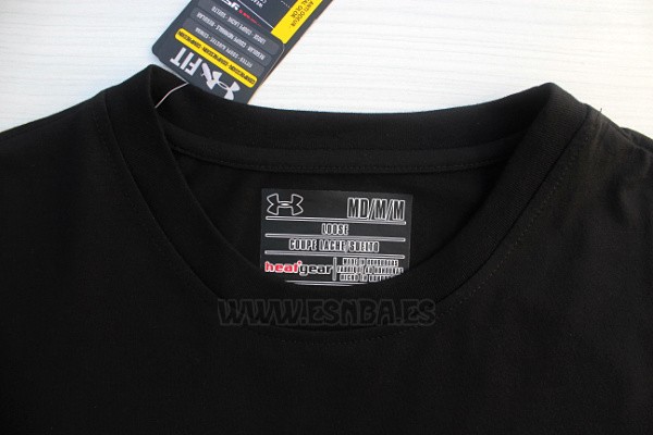 Camiseta Manga Corta Stephen Curry #30 Under Armour Negro